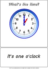 Bildkarte - It's 01 o'clock.pdf